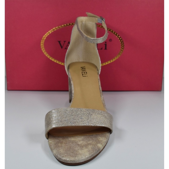 VANELI NIB MERYN TOBACCO LEATHER ANKLE STRAP SANDAL. SIZE 8 M - Picture 7 of 12